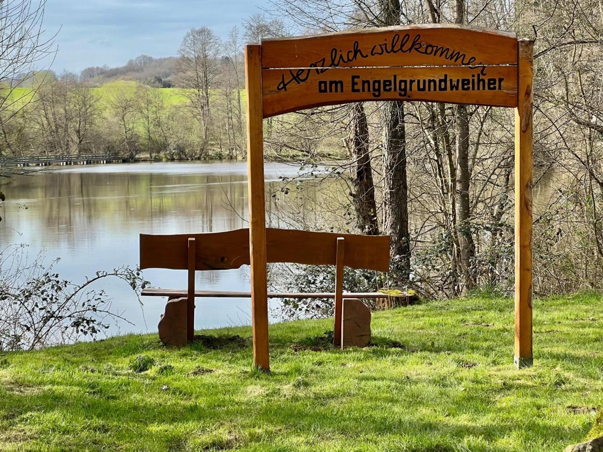Fewo-Engelgrundweiher Schmelz Buitenkant foto