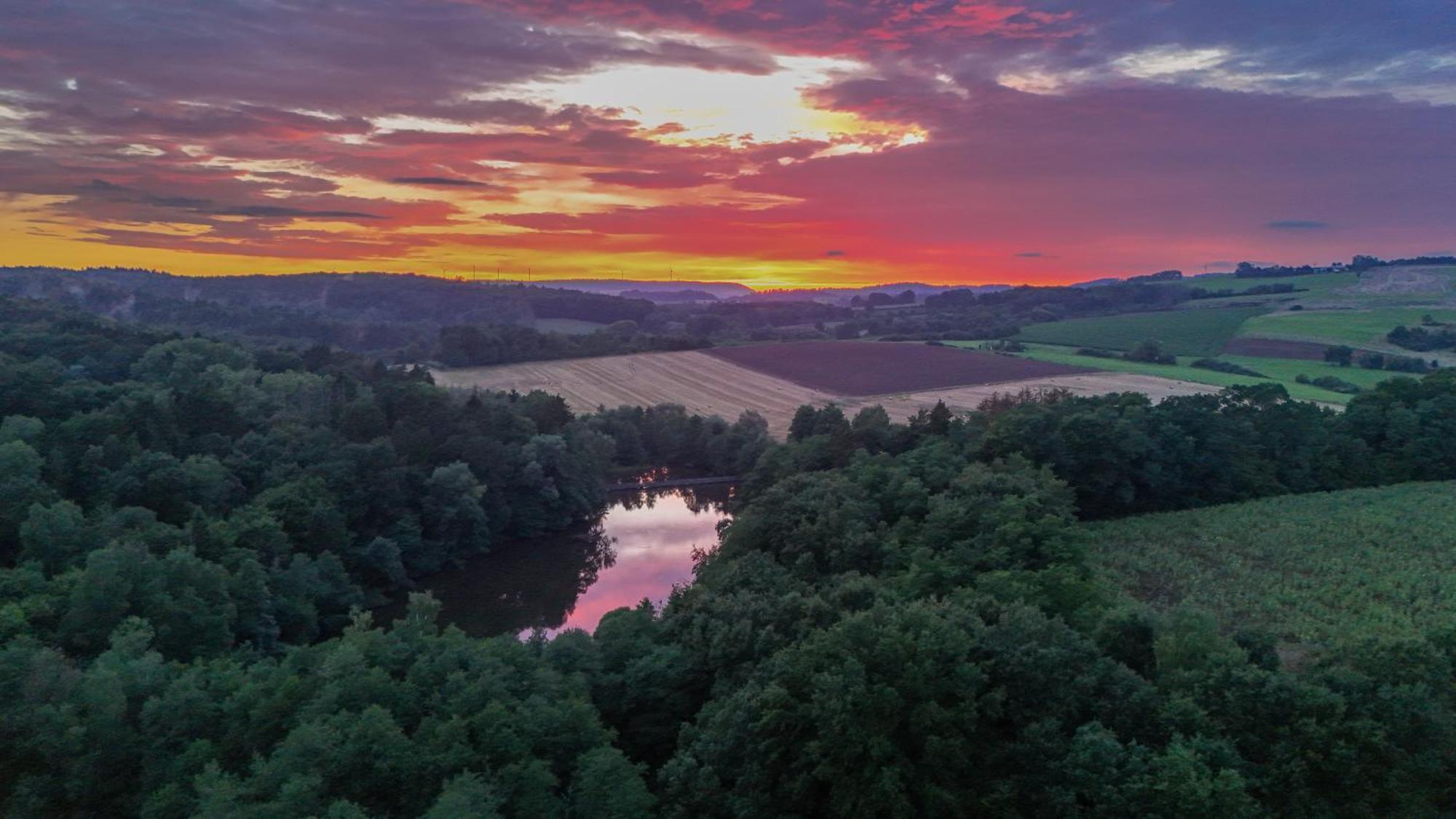 Fewo-Engelgrundweiher Schmelz Buitenkant foto